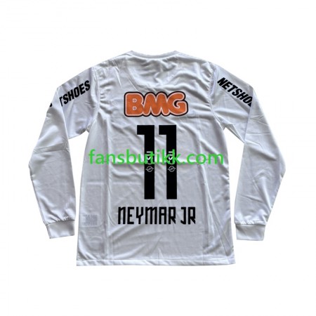 Fotballdrakt Santos FC Neymar JR 11 Retro Hjemmetrøye 2011-2012 Langermet